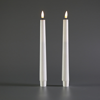Bougie LED sans flamme Matti avec télécommande, décoration d'intérieur, lumière de bougie LED sans flamme pour la décoration de table de mariage