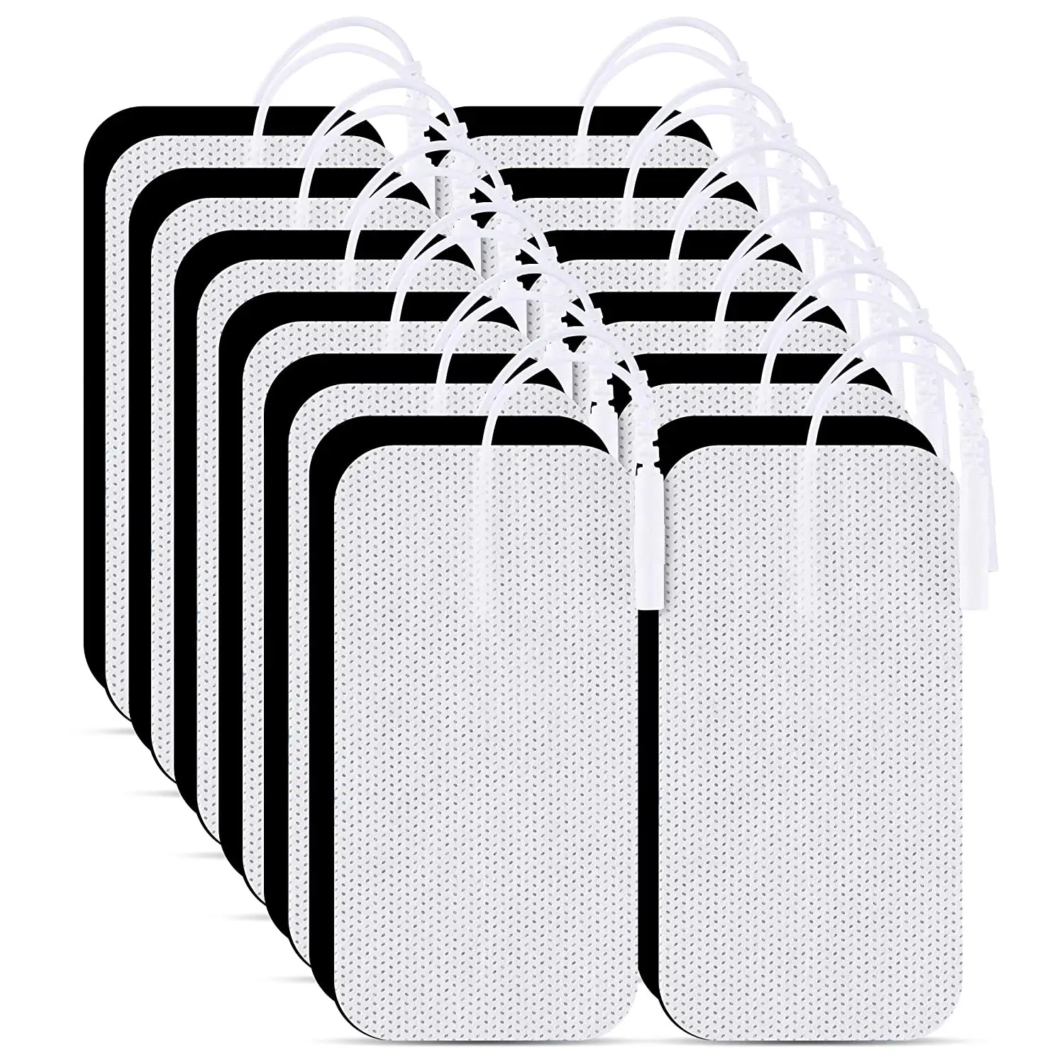Therapy Electrode Pad For Tens Unit Gel Magnetic Electrode Medical Tens Pads Machine 2X4 Tens Pads Adhesive Electrodes