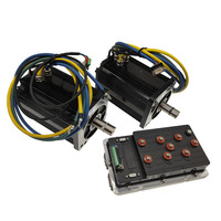Moteur sans balais 48V Intelligent Dual Drive Controller Control 3KW Servo Motor