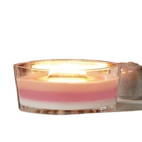 Bougie de luxe en forme de bateau à bruit blanc, coffret cadeau haut de gamme, cadeau d'anniversaire, parfum d'ambiance pour la maison, bougies parfumées