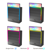 Présentoir à cigarettes personnalisé APEX, présentoir à cigarettes de comptoir avec boîte à lumière LED, présentoir à tabac de comptoir