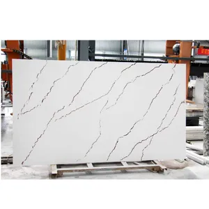 SUMMERLY High Quality Calacatta Quartz Stone Slab Modern Design Tile for Vanity Top Hotel Application Competitive China Price