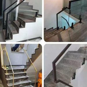 Barandilla <span class=keywords><strong>de</strong></span> acero inoxidable ajustable <span class=keywords><strong>para</strong></span> escaleras, diseño moderno personalizado, piscina, balcón, espiga <span class=keywords><strong>de</strong></span> vidrio ovalada, barandilla <span class=keywords><strong>de</strong></span> esgrima <span class=keywords><strong>para</strong></span> piscina - Product Image 5