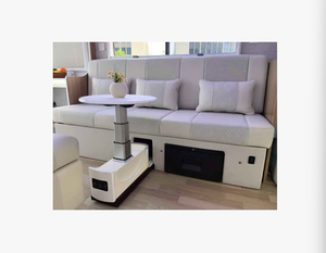 Furgoncino di lusso accessori interni <span class=keywords><strong>Camper</strong></span> due lato <span class=keywords><strong>pieghevole</strong></span> <span class=keywords><strong>tavolo</strong></span> elettrico per <span class=keywords><strong>Camper</strong></span> Metris V-class VITO Hiace velocista - Product Image 5