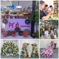 Nouvelles décorations florales artificielles pour les grandes ouvertures, les mariages, les bienvenue, les vitrines, les salles d'exposition, les marqueurs d'allée et les décorations de magasins