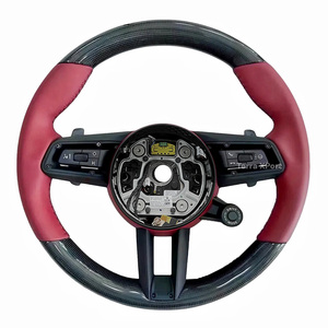 Volante de cuero CE Porsche para Cayman Cayenne Panamera Macan Tayneen 981 970 911 996 958 991 997 992 GT3 981 958 971 - Product Image 6