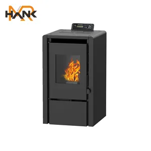 家用加热器铸铁室内木材燃烧现代颗粒炉，廉价颗粒炉