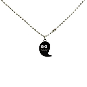 Collier à breloques Série Halloween, Pendentif fait main mignon dessin animé Citrouille et Lune, Décoration suspendue B-3978 - Product Image 5