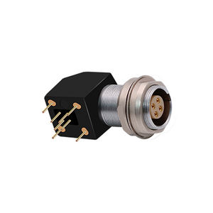 מרפק 90 תואר שקע מעגלים מודפסים לוח עם שני אגוזי לדחוף למשוך חשמל מחבר עבור HD ו SD מצלמות - Product Image 2