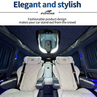 Mercedes-Benz Fuming Weyting V-Class : Accessoire d'intérieur populaire pour voiture, éclairage d'ambiance au plafond, sortie d'air turbo TV, position supérieure