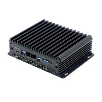 PC industriel embarqué, lecteur de périphériques, HW Linux, DDR4, M.2, 64 Go de RAM, J1900, RS232, VGA, en stock
