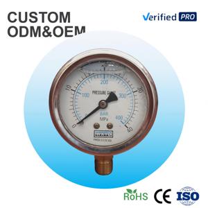 DACHENG YN-1 Conector de Cobre com Carcaça de Aço Carbono 60mm de Diâmetro Resistente à Corrosão Registradores de Dados de Pressão 0Bar-600bar 1 Ano - Product Image 1
