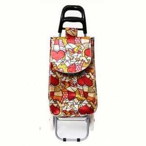 Carrito de Compras Plegable con Ruedas, Ligero y Moderno, Bolsa de Compras Plegable con Ruedas - Product Image 2
