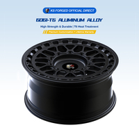 Rines Forjados de 5 Radios en Plata Espejo, Listos para Instalar, para Mejorar el Aspecto del Auto, Compatibles con BMW, Benz, Audi, Toyota, Honda Sedanes y SUVs