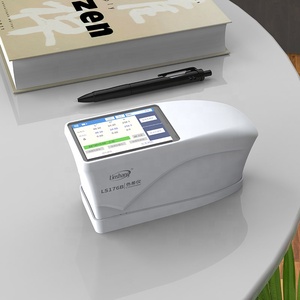Linshang LS176 Colorimeter Colour Spectrophotometer With Panton NCS RAL <strong>Color</strong> Cards Spectral Reflectance Curve