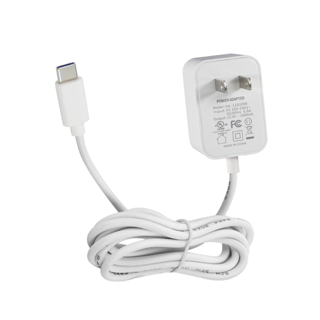 Usb-C 5V 2A Type C 12V 1A Usa Plug Usb C Power Adapter