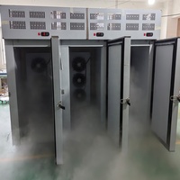 Congelador Industrial Vertical de 3 Puertas con Sistema de Enfriamiento Rápido para Producción de Alimentos en Grandes Cantidades