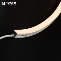 Iluminación de Neón de Cuerpo Sólido con Perfil Cuadrado, Multifacético, con Salida de Luz Tridimensional, Relleno de Esquinas, Brillo Mejorado