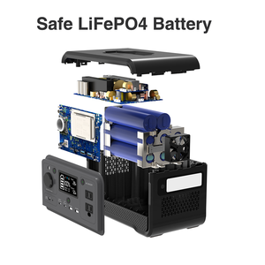 Generatore Solare Portatile 300W 350W 700W <span class=keywords><strong>1000W</strong></span> 1500W 2000W, Stazione di Alimentazione Portatile a Onda Sinusoidale Pura 3000W - Product Image 2