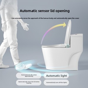 Copriwater Riscaldato con Pannello in PP, Temperatura Costante Intelligente, Luce Notturna, Telecomando, Coperchio a Forma di U/V, Lusso per la Casa - Product Image 2
