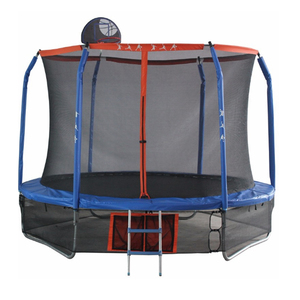 Sundow 10ft <span class=keywords><strong>Trampoline</strong></span> Avec Enceinte De Sécurité Et <span class=keywords><strong>Panier</strong></span> De <span class=keywords><strong>Basket</strong></span> - Product Image 1