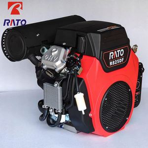 Rato แบริ่ง30HP กระบอกเดียวระบายความร้อนด้วยอากาศ4จังหวะสำหรับ R825สตาร์ทไฟฟ้าเครื่องยนต์เบนซินสำหรับอุปกรณ์อุตสาหกรรม - Product Image 4