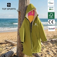Vente flash : Robe de bain imperméable à séchage rapide, serviette de sport et de plage, poncho à capuche pour la natation, le surf, la plage, les voyages en plein air