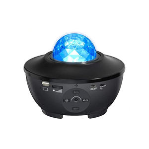 Lámpara de proyector de estrella inteligente para niños, dormitorio, luz de noche Led, lámpara de bebé, lámpara de estrella giratoria, altavoz - Product Image 1