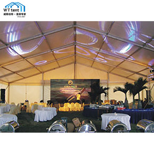 20x45m Transparent <span class=keywords><strong>Luxe</strong></span> Heavy Duty Party Supplies Tentes <span class=keywords><strong>Camping</strong></span> Extérieur Bâche Décoration Salle De Mariage Gonflable Discothèque - Product Image 6