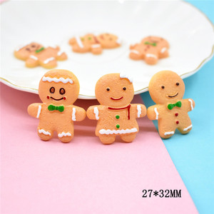 Último Producto: Lindos Accesorios de Resina Epoxi en Miniatura para Manualidades, Hombre de Jengibre de Resina - Product Image 6