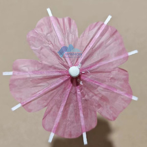 Sombrillas de Madera para Cócteles, Palillos para Bebidas, Palillos para Hamburguesas, Impresión de Logotipo Personalizado, Desechables, 10 cm - Product Image 4