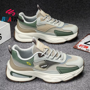Zapatillas Deportivas Transpirables de Malla para Adolescentes, Otoño 2025, Casuales, Sin Cordones, con Suela Gruesa Antideslizante para Invierno y Primavera - Product Image 6
