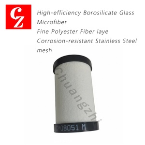 Cartouche filtrante de remplacement haute efficacité CY08051-M CY08051M pour systèmes d'air comprimé CTA - Product Image 4