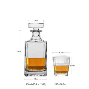Botellas de Vidrio Decorativas Personalizadas de Primera Calidad, Botellas de Vidrio Vacías para Licores, <span class=keywords><strong>Calvados</strong></span>, Ginebra, Venta al por Mayor, Envases de Licores de Lujo - Product Image 3