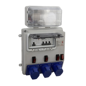 Unidad de Distribución de Energía JINAO de 16A 220V/230V de Bajo Consumo con 3/2 Tomas de Corriente Modelo JA-RB004 para Señalización LED - Product Image 1