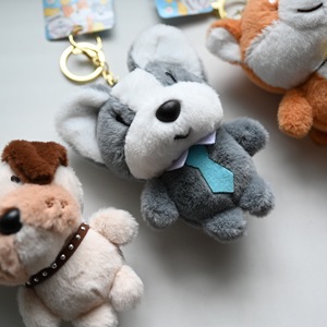 Llavero de Peluche Personalizado en Stock, Adorable y Suave, con Diseño 3D de Perro en Postura de Pie, Accesorio de Peluche de <span class=keywords><strong>Shiba</strong></span> Inu, Pug, Husky, Fluffy - Product Image 1