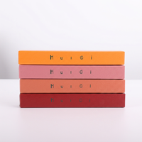Boîte à rouge à lèvres pour petites entreprises avec impression CMYK, estampage à chaud pour produits de soin de la peau, emballage cadeau pour parfums, construction rigide
