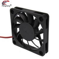 Fengheng 6010 60mm DC 24V Sans Brosse 2PIN DC Refroidisseur Ventilateur 60x60x10mm 6010 6cm Pour Ordinateur PC CPU Mini ventilateur De Refroidissement