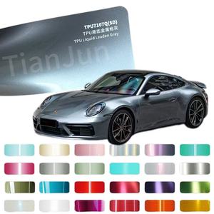 Pellicola Protettiva per Vernice 3M Nardo Grey WrapTPU, Colore Grigio Opaco, Autorigenerante, 60 Pollici X 50 Piedi, Pellicola TPU PPF Colorata - Product Image 1