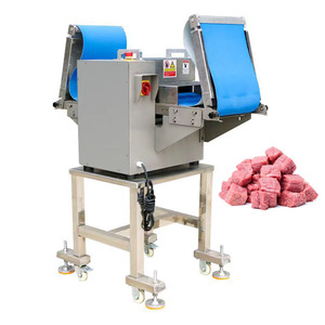 Fully Industrial Commercial Fresh Fillet <b>Meat</b> Steak Cuber Slicer <b>Slicing</b> Cutting <b>Machine</b> / Automatic Beef Jerky Slicer - Product Image 1