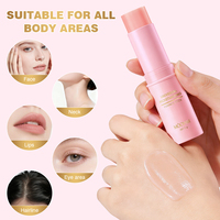 Favorise la synthèse du collagène dans la peau, restaure efficacement l'élasticité, 10g MOOYAM Stick d'essence hydratante universelle