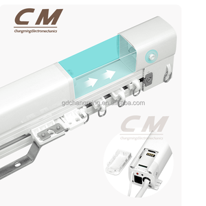 Nhà Thông Minh Rèm theo Dõi Wifi cơ giới thông minh đường sắt rèm tự động động cơ với theo dõi - Product Image 3