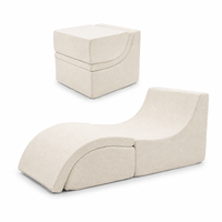 Fauteuil de yoga pliant ergonomique et confortable en mousse, chaise de sol portable pour la méditation et la relaxation à domicile et pour le fitness (vente en gros)