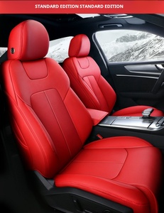 Per <span class=keywords><strong>Suzuki</strong></span> Full Series <span class=keywords><strong>coprisedili</strong></span> <span class=keywords><strong>auto</strong></span> rosso traspirante impermeabile in poliuretano resistente resistente agli interni designabili - Product Image 2