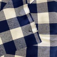 Fils tissés 100% coton, lot de 10 mètres de fil teint, brosse double face, vente en gros, tissu vichy, avec flanelle, importé de la chine