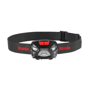 Ronix现货RH- 4286可充电USB发光二极管头灯防水运行发光二极管手电筒头灯