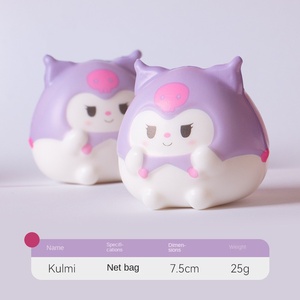 Juguete Antiestrés Kawaii de Dibujos Animados, Decoraciones Unisex, Juguete <span class=keywords><strong>Premium</strong></span> de <span class=keywords><strong>Spotify</strong></span>, Lindo Material de PU, Regalos para Niños y Niñas, Venta al por Mayor - Product Image 4