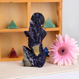 Wholesale Hand Carved Natural Gemstone Figurine Healing <b>Crystal</b> Crafts <b>Crystal</b> Statue for Home Decor - Product Image 2