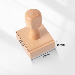 Sello de Goma Cuadrado/Rectangular de Madera con Almohadilla de Tinta para DIY, Cuadernos, Oficina, Negocios, <span class=keywords><strong>Abogados</strong></span> - Product Image 5