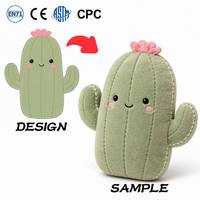 Boneka Plush Kustom OEM Kawaii Isi Kapas PP Bordir Logo Personalisasi Boneka Isi Lembut Dekorasi Kamar Tidur Penghilang Stres